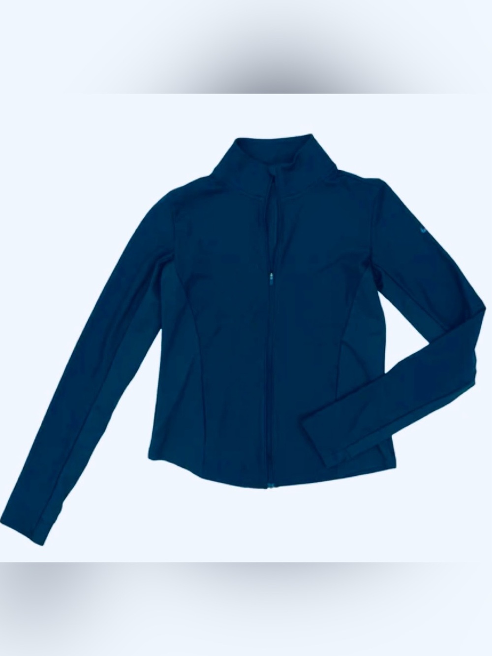 Nike One Dri‑FIT Zip Jacket – Sleek Navy Performance Layer size S